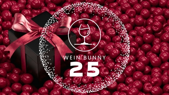 Weihnachtsgutschein 25 € von WEIN BUNNY – luxuriöses Geschenk