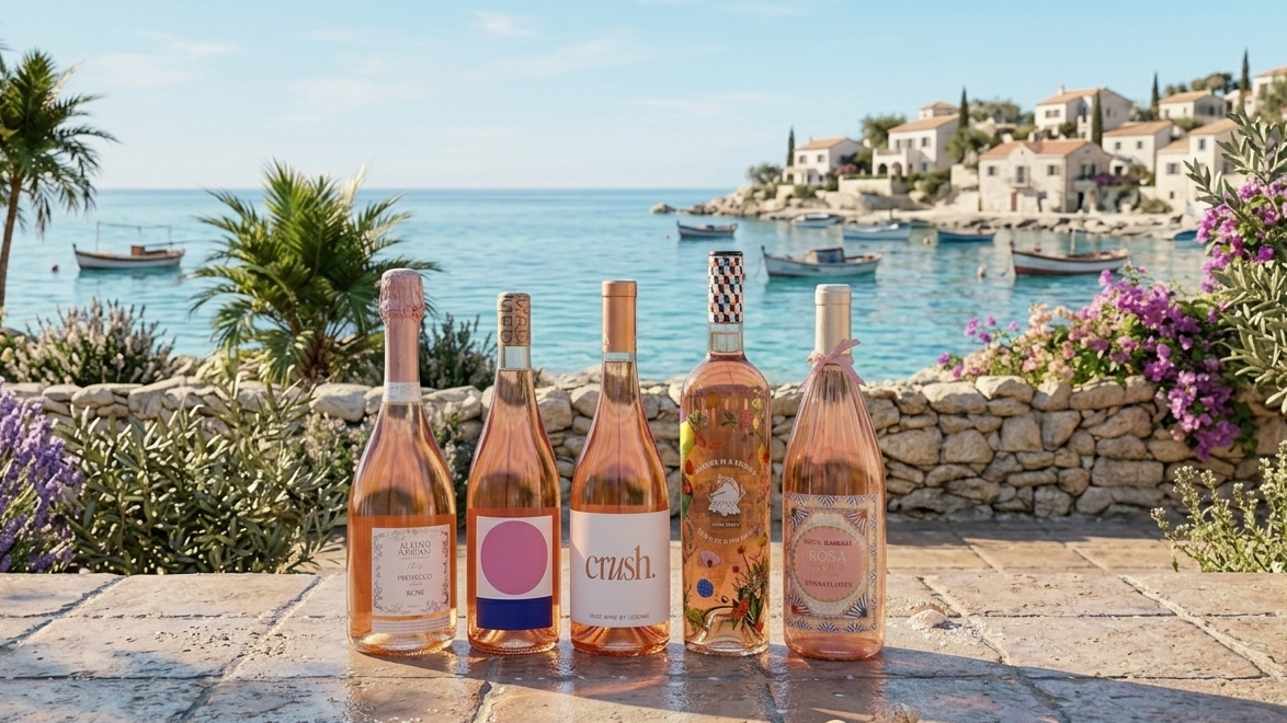 Rosé Reise durch Europa