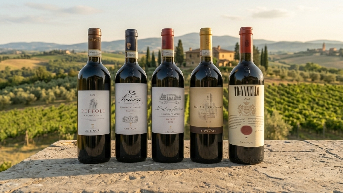 Toskanische Herbst-Symphonie: Antinori-Gastroabend